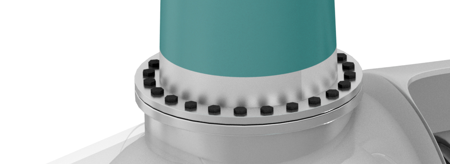 Wind - Lubrication of blade slewing crown
