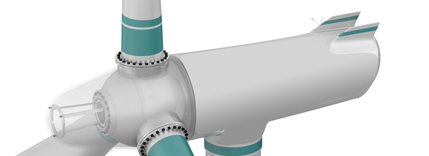 Wind - External sealing of the nacelle
